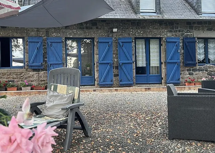 B&B Double & Family In Tranquility In Blue Saint-Mars-sur-la-Futaie